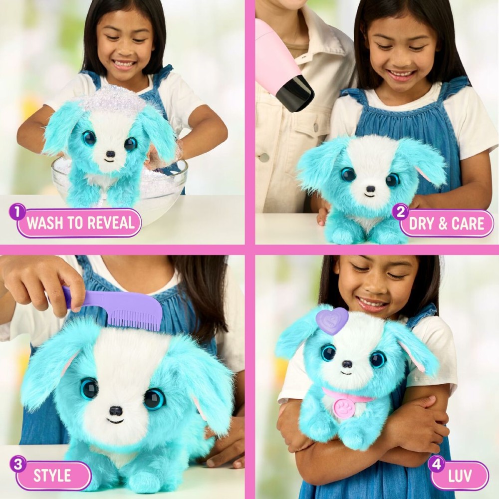 Fluffy toy Moose Toys Blue Plastic
