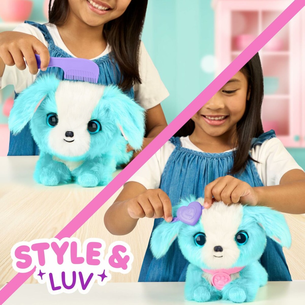 Fluffy toy Moose Toys Blue Plastic