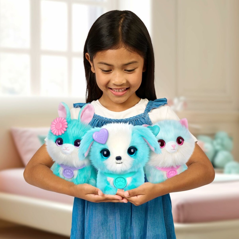 Fluffy toy Moose Toys Blue Plastic
