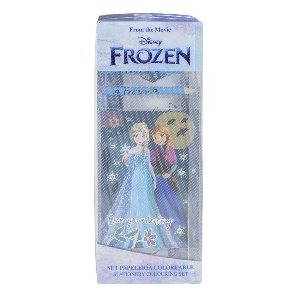 Stationery Set Frozen 24 Pieces Blue