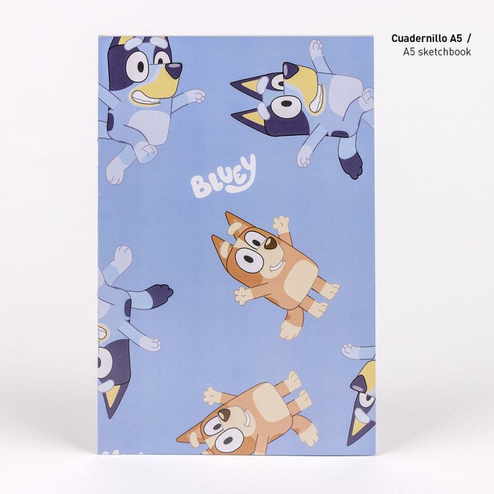 Papierwaren-Set Bluey 16 Stücke Blau