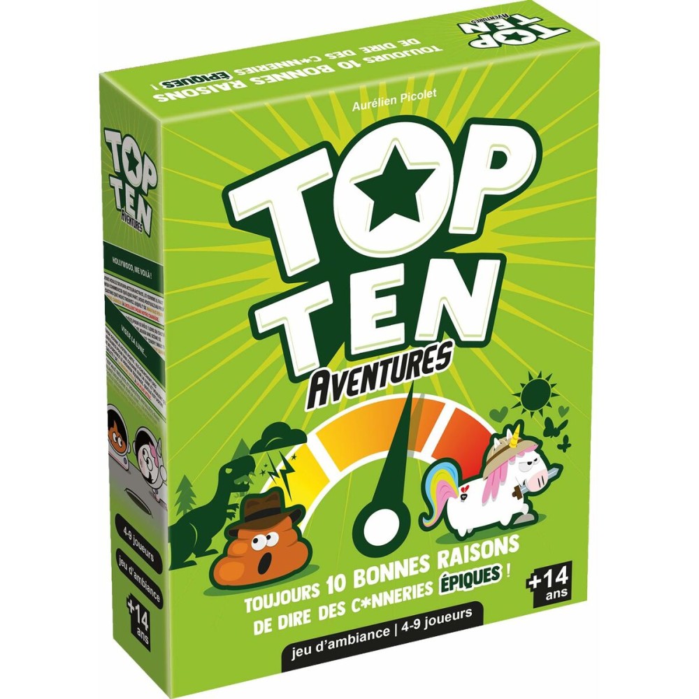 Board game Asmodee Top Ten Adventures