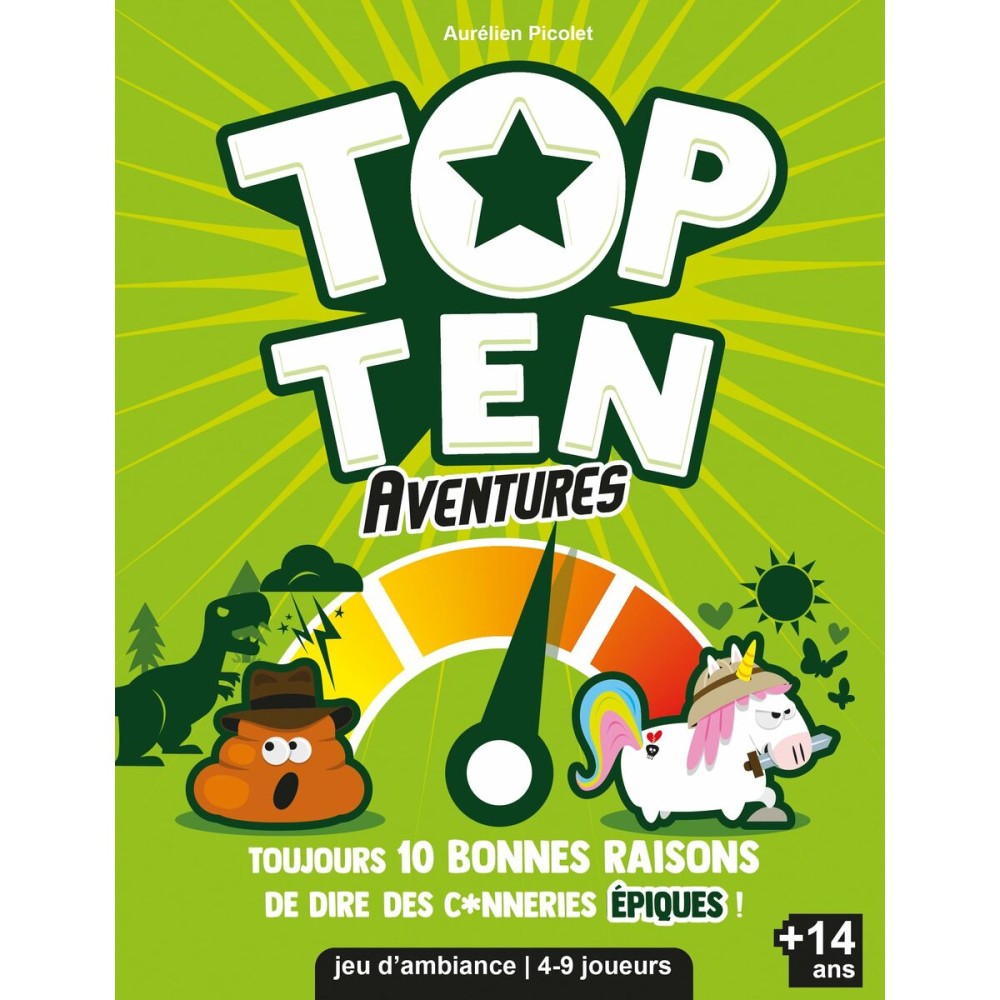 Board game Asmodee Top Ten Adventures