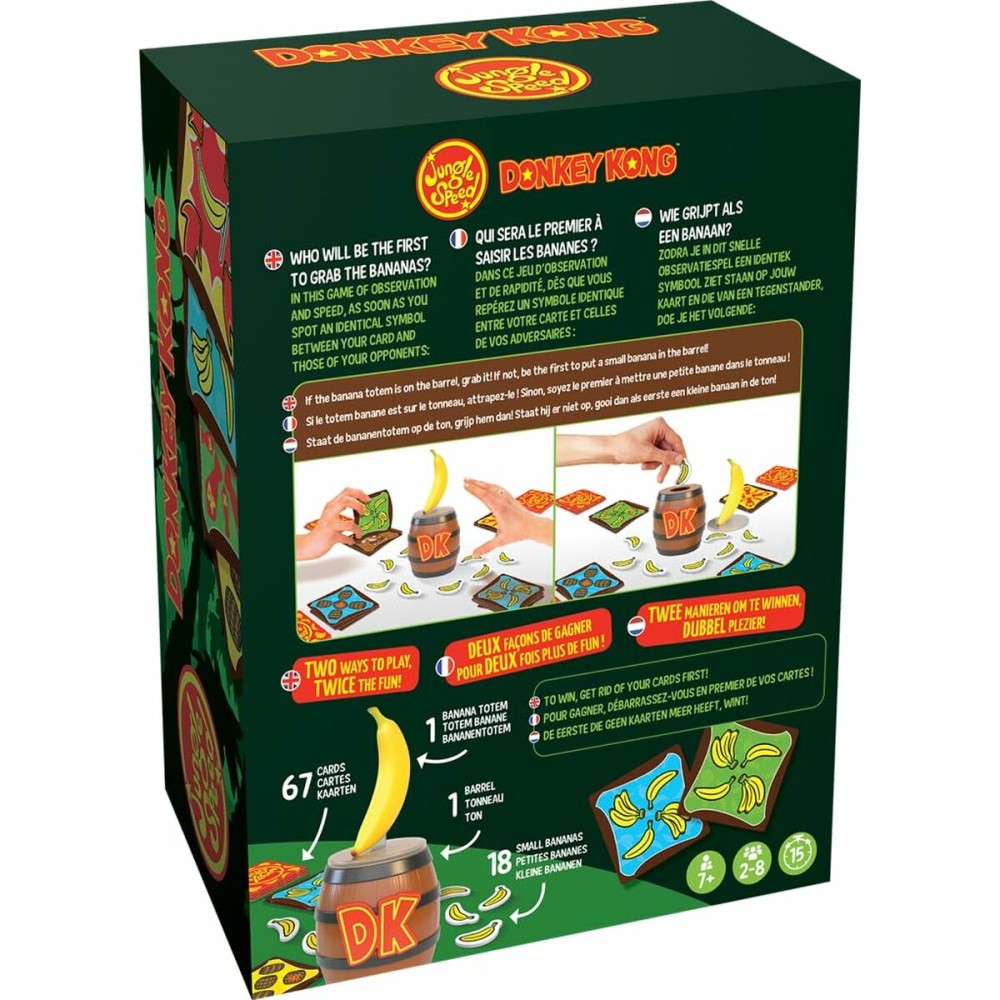 Board game Asmodee Jungle Speed Donkey Kong