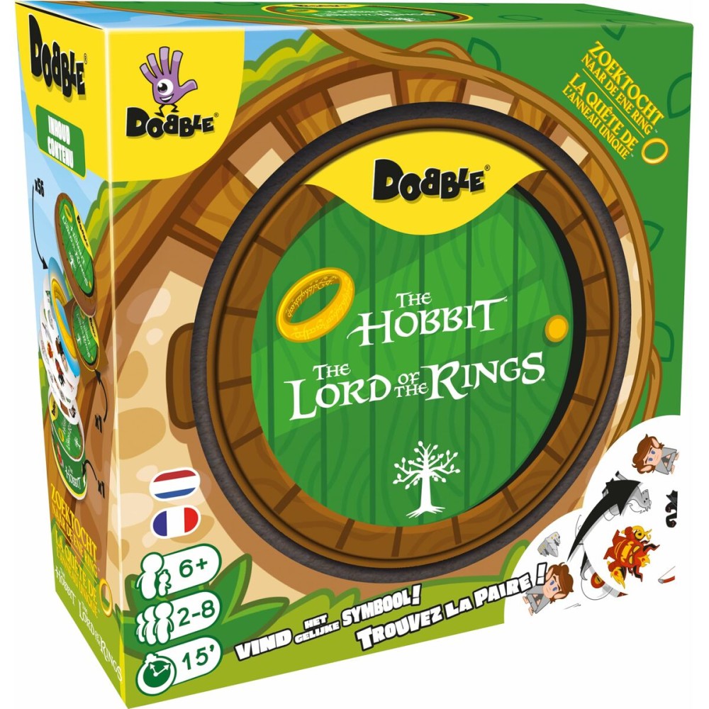 Board game Asmodee Dobble The Lord of the Rings