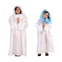 Costume for Children DISFRAZ DE VIRGEN, 2 ST. T.1 Virgin 3-4 Years