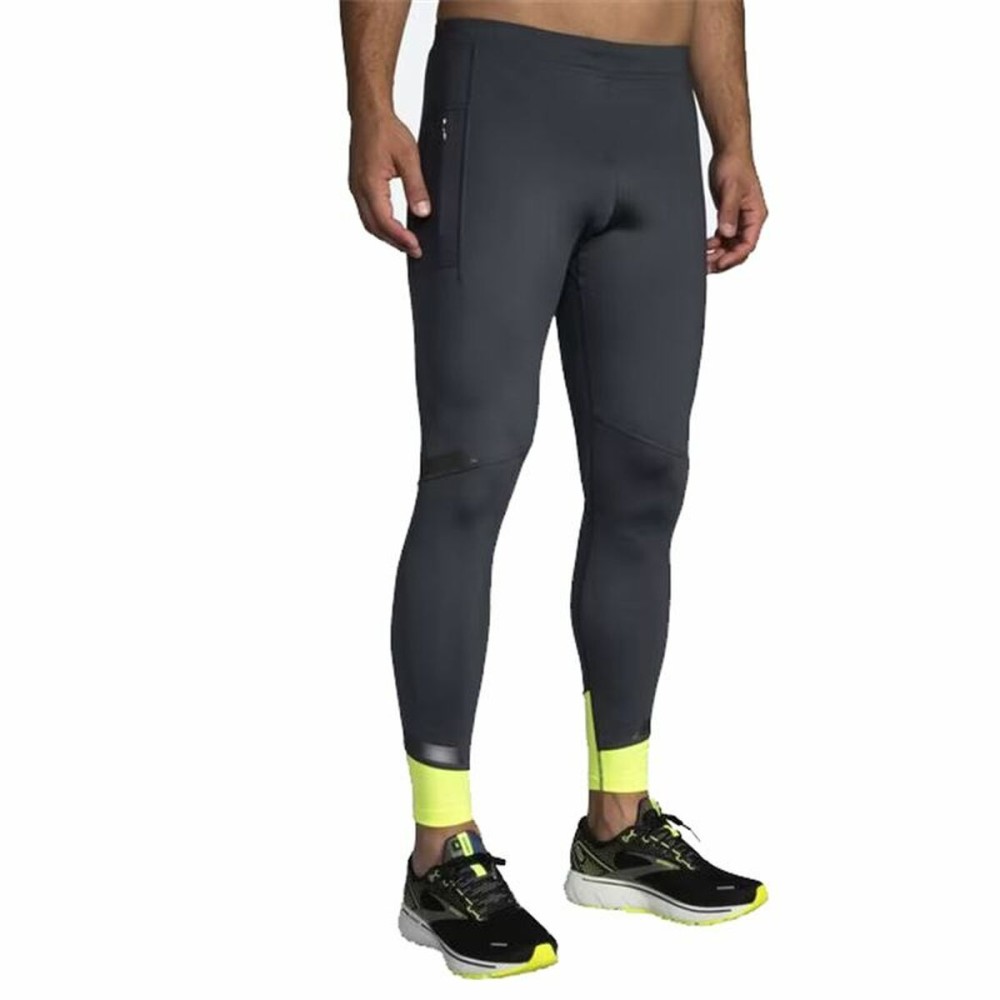 Sportliche Herren-Strumpfhosen Brooks Running Source Schwarz