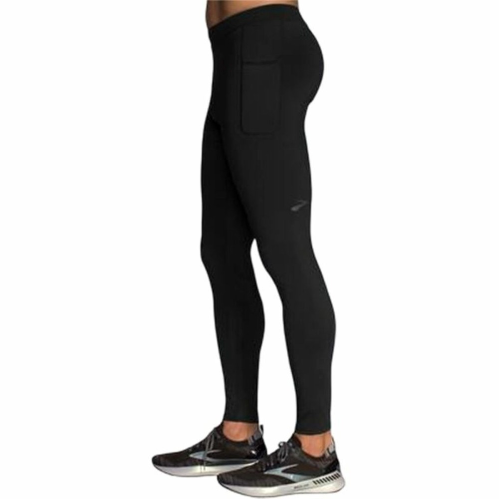 Leggings de sport pour homme Brooks Running Source Noir