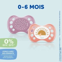 Set of silicone dummies Dodie Multicolour 3 Pieces