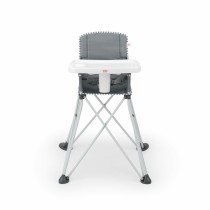 Chaise haute Bright Starts Pop N Dine Gris