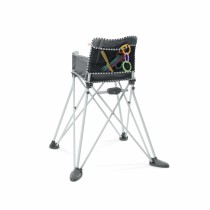 Chaise haute Bright Starts Pop N Dine Gris