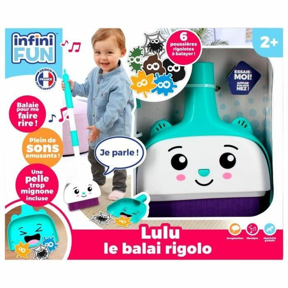 Jouet électroménager InfiniFUN Lulu the Funny Broom