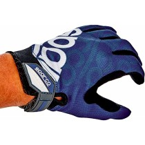 Work Gloves Sparco Meca III Nraz Blue