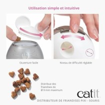 Alimentation automatique Catit Souris Blanc Plastique 1 L