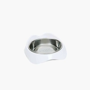 Mangeoire pour chats Catit Blanc Acier inoxydable