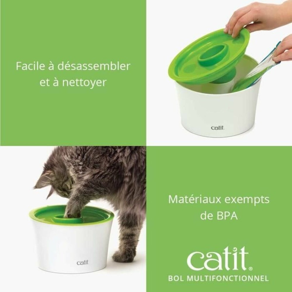 Futternapf für die langsame Nahrungsaufnahme der Haustiere Catit Senses 2.0 Kunststoff