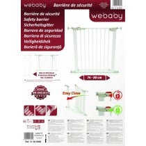 Safety barrier WEBABY MOBI White 73-80 cm