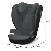 Siège de Voiture Cybex SOLUTION B3 I-FIX Gris II (15-25 kg) III (22 - 36 kg) Enfant ECE R129/04