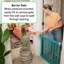 Safety barrier Ingenuity Brown 76-91 cm