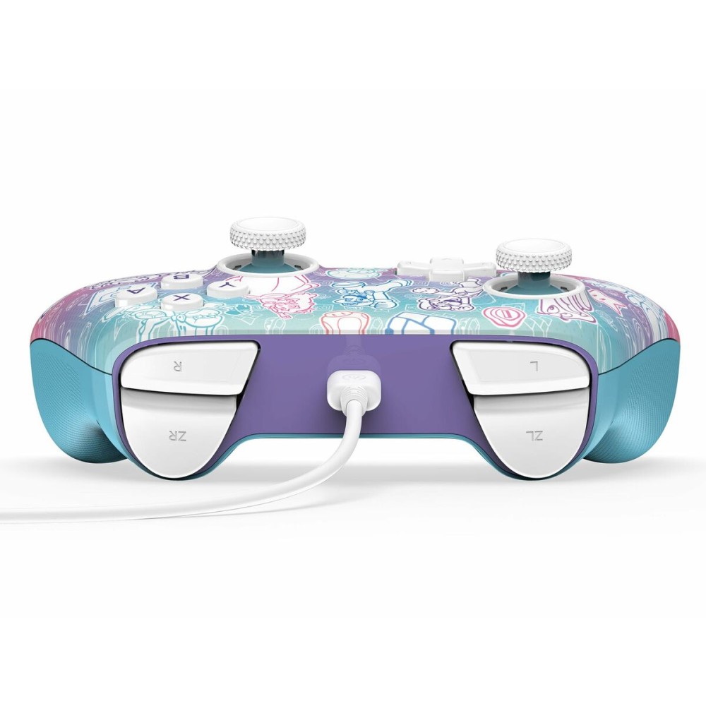 Manette Pro pour Nintendo Switch + Câble USB Powera Super Mario