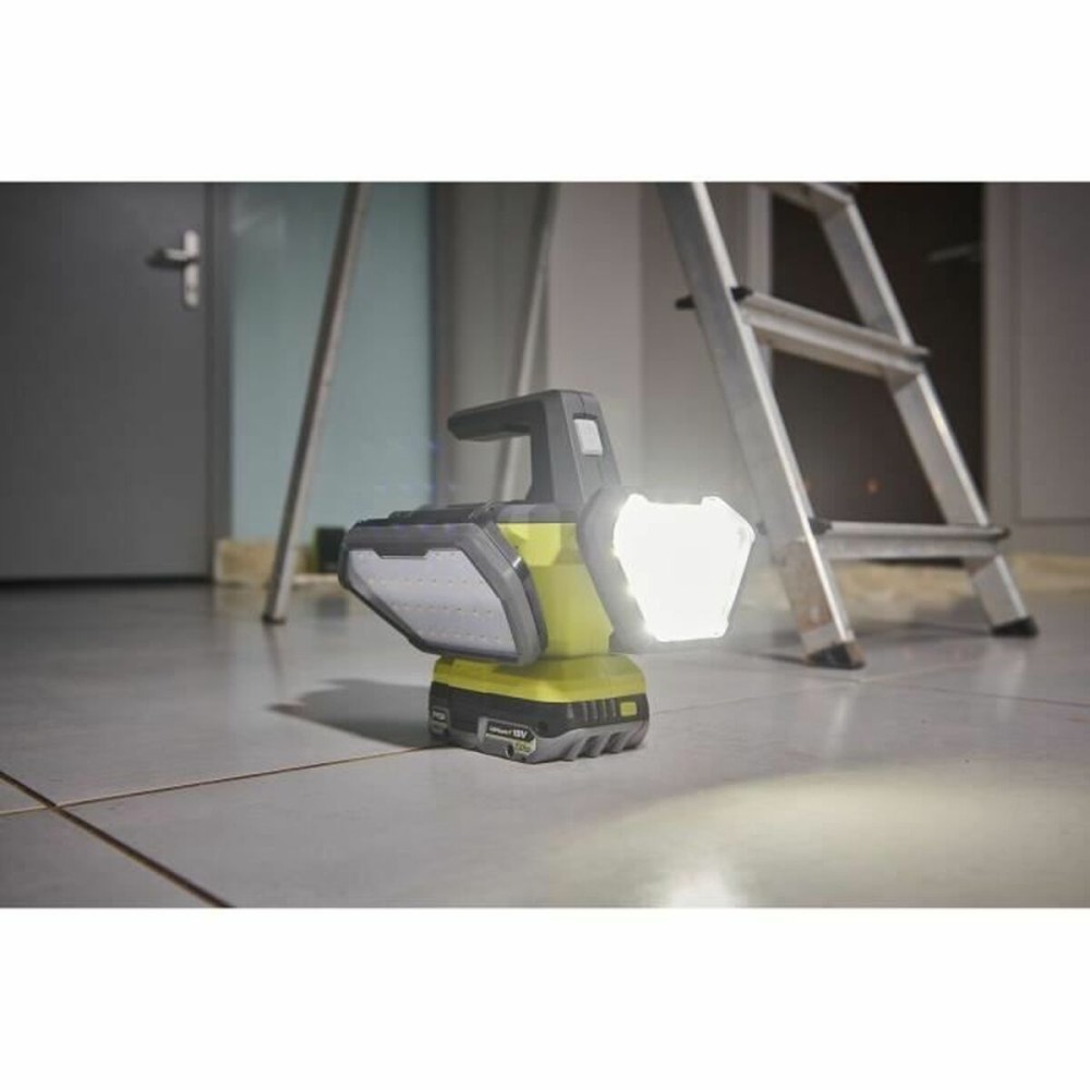 Projecteur LED Ryobi 360° 500 lm Vert Gris