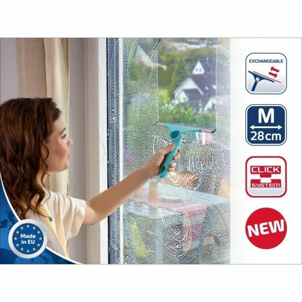 Nettoyant à vitres Leifheit Pro Reach 51425 M 28 cm Plastique Turquoise