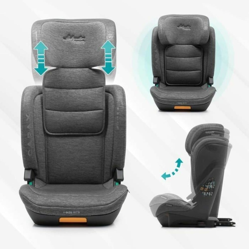 Siège de Voiture Babyauto CAPAX BLACK LINE Noir II (15-25 kg) III (22 - 36 kg) Enfant ECE R129