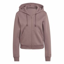 Sweat à capuche et fermeture éclair femme Adidas ALL SZN Fleece Café