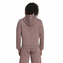 Women’s Zipped Hoodie Adidas ALL SZN Fleece Coffee