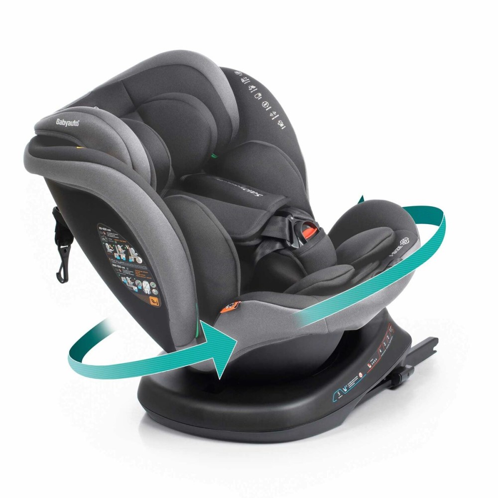 Siège de Voiture Babyauto RODIA Gris 0 (de 0 a 10 kilos) I (9 - 18 kg) II (15-25 kg) III (22 - 36 kg) Enfant ECE R129/04