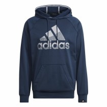 Herren Sweater mit Kapuze Adidas  Game and Go Big Logo Blau