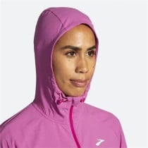 Sportjacke für Frauen Brooks Canopy Frosted Dunkelrosa