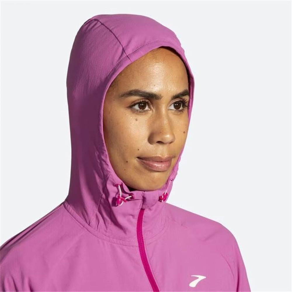 Veste de Sport pour Femme Brooks Canopy Frosted Rose foncé