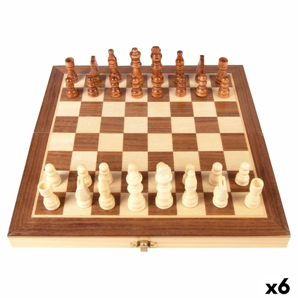 Schach Colorbaby Holz (6 Stück)