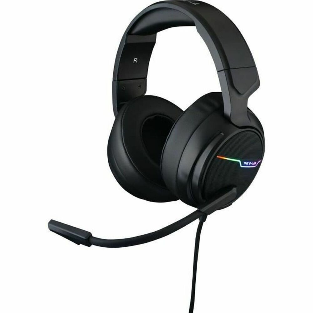 Casques avec Microphone The G-Lab Korp Thallium Noir