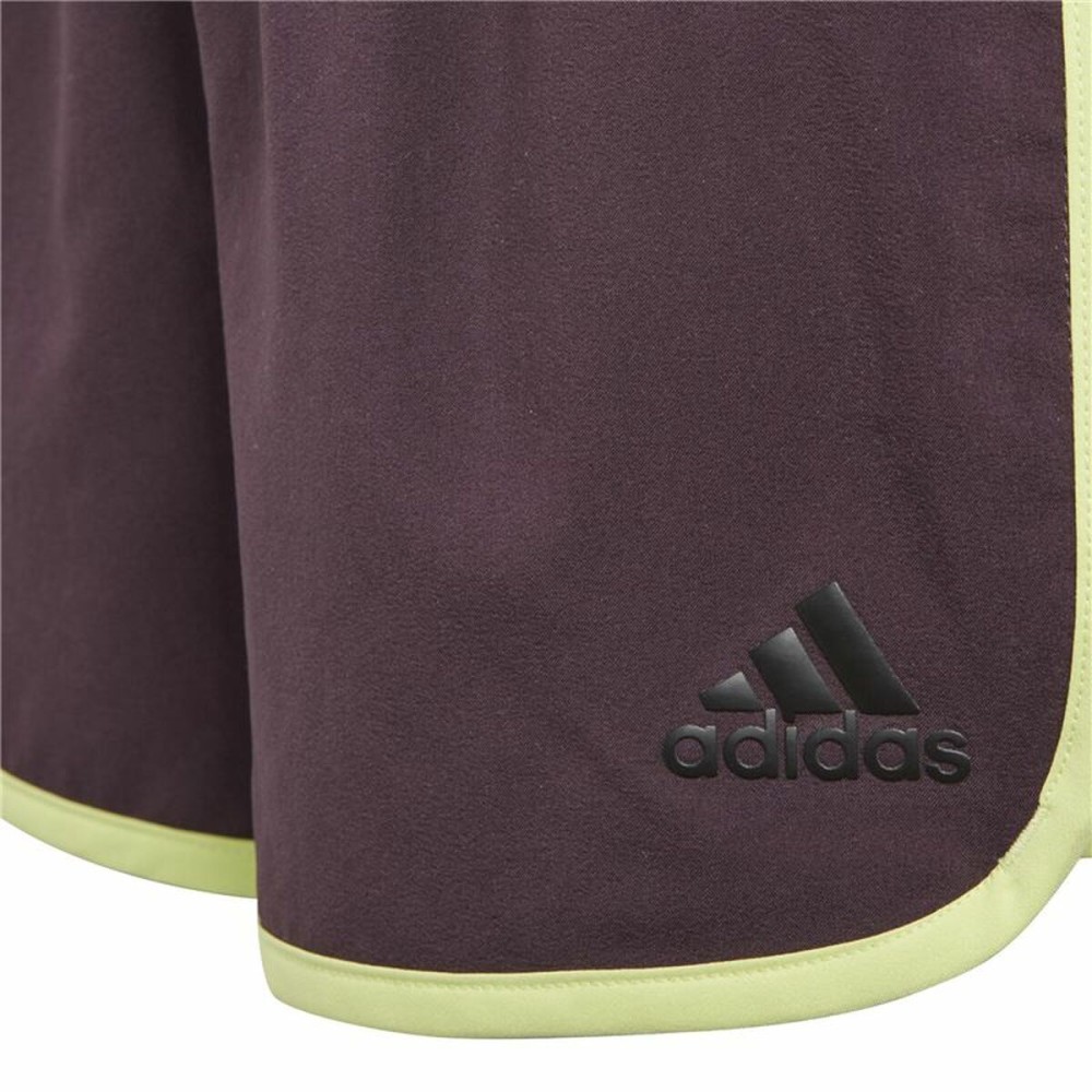 Short de Sport Adidas Training Marathon Rouge foncé