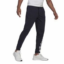 Pantalon de Survêtement pour Adultes Adidas Essentials Single Jersey Tapered Bleu Homme