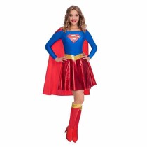 Verkleidung für Erwachsene Supergirl Superheldin 3 Stücke