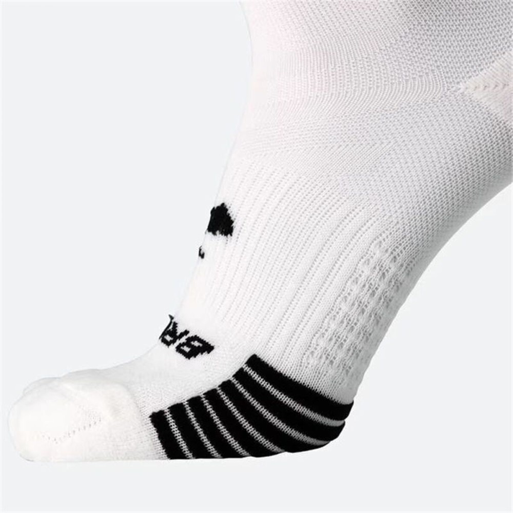 Chaussettes de Sport Brooks Ghost Lite Quarter 2 paires Blanc Unisexe