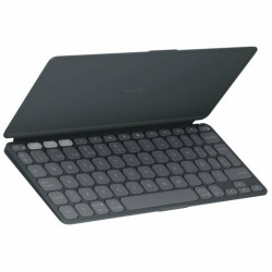 Tastatur Logitech Schwarz Qwerty Spanisch QWERTY