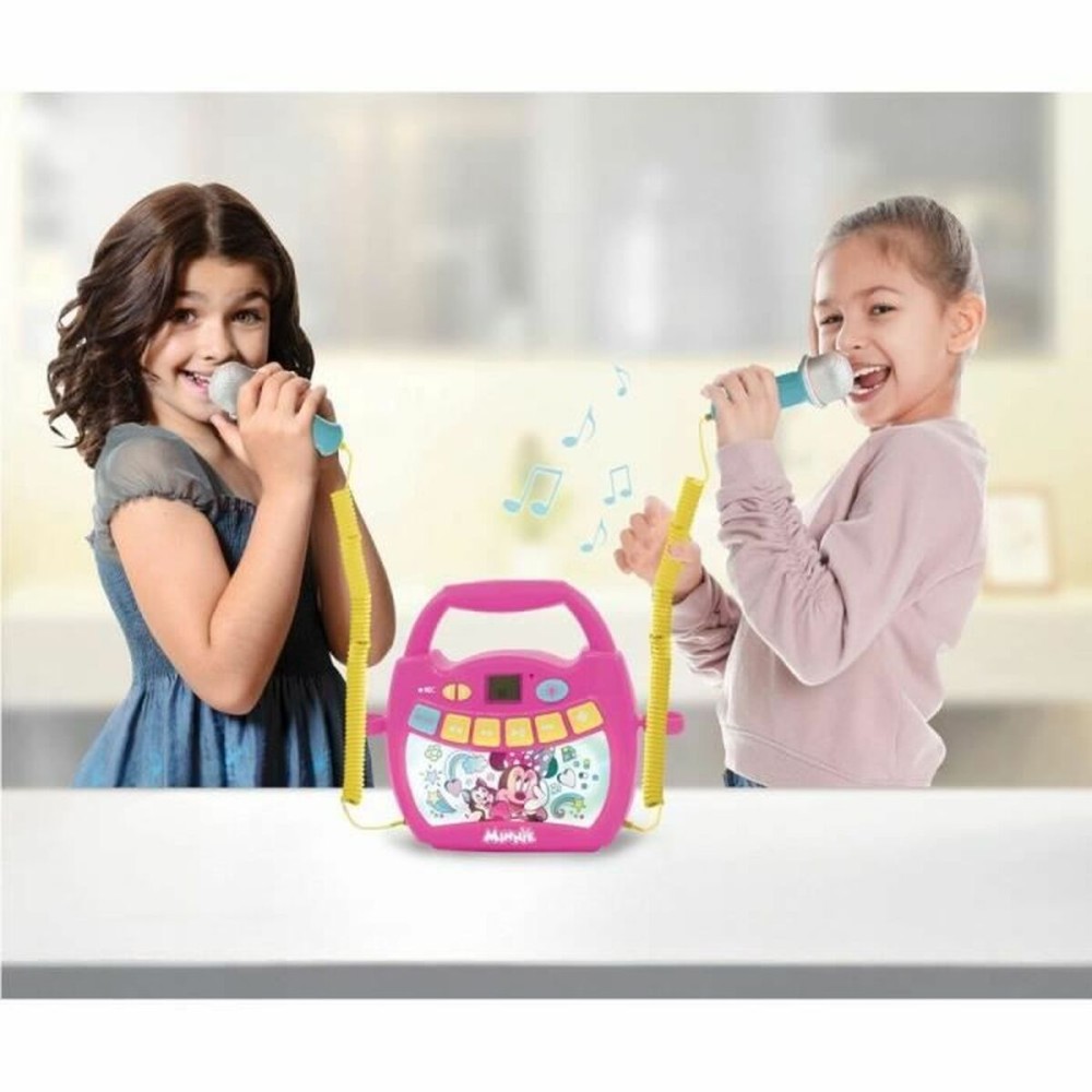 Bluetooth Lautsprecher mit Karaoke Mikrofon Lexibook MINNIE MOUSE