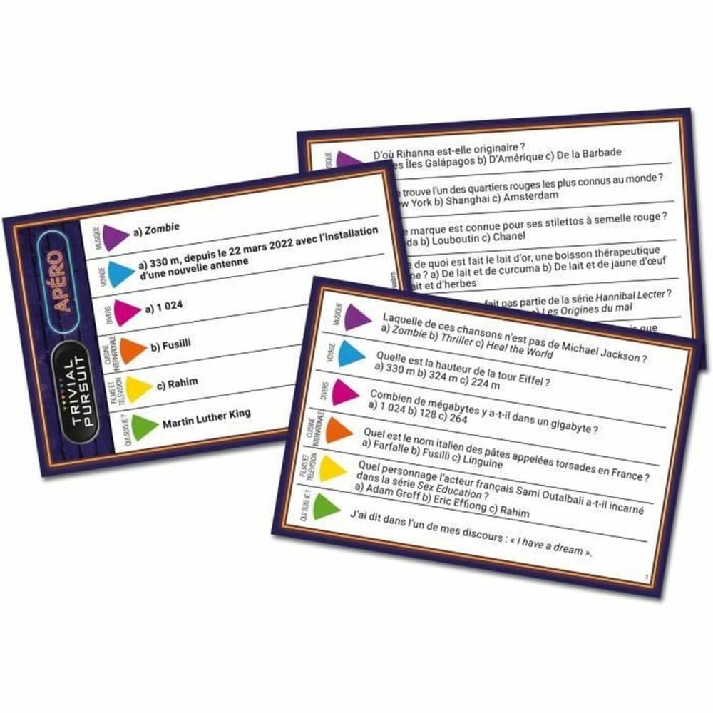 Tischspiel Trivial Pursuit Apéro