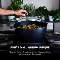 Casserole with lid Baumalu Black Ø 32 cm 10 L