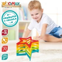 Set de construction Woomax 100 Pièces 10 x 0,5 x 1,8 cm (6 Unités)