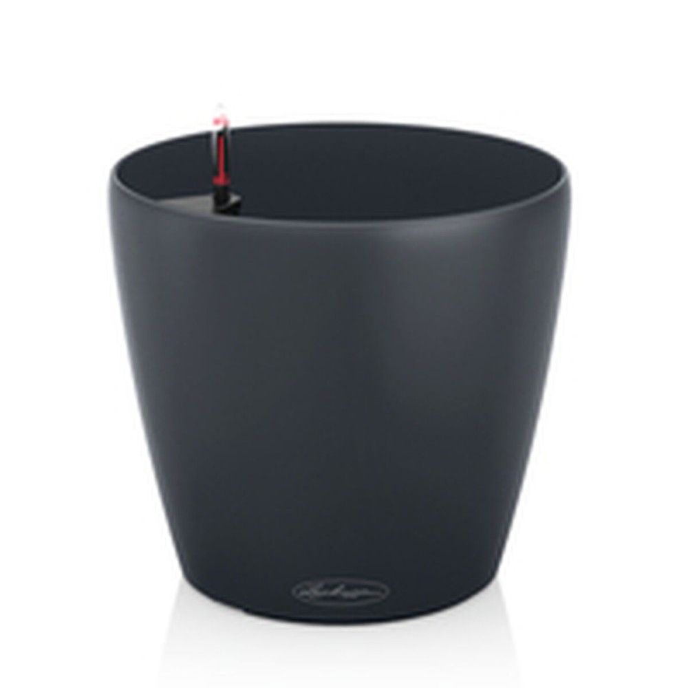 Plant pot Lechuza Grey polypropylene Circular