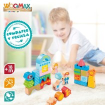 Set de construction Woomax 32 Pièces (6 Unités)