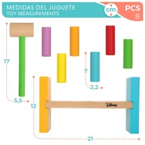 Jouet Educatif Disney 8 Pièces 21 x 12 x 9 cm (6 Unités)