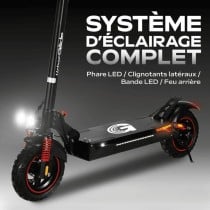 Elektroroller Urbanglide ECROSS PRO LITE 2 Schwarz 25 km/h