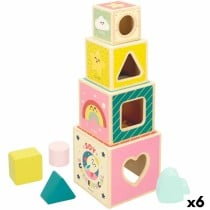 Blocs de construction Mr. Wonderful 8 Pièces 12 x 12 x 12 cm (6 Unités)