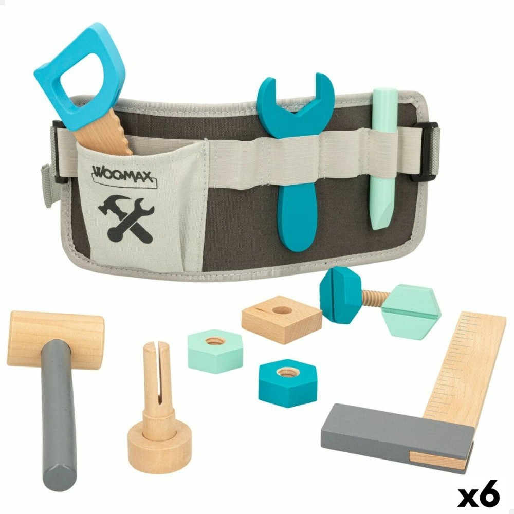 Outils à jouer Woomax 12 Pièces 31 x 14 x 2,5 cm 6 Unités